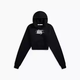 1017 ALYX 9SM Piercing Crop Hoodie - Black