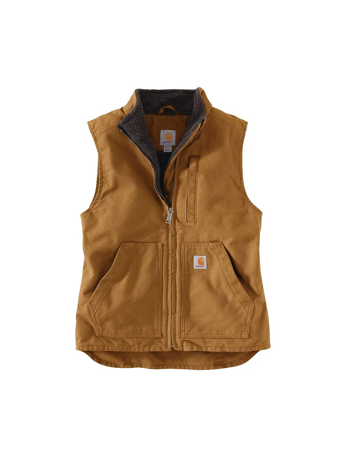 104224 Women's Mock Neck Vest Sherpa Lined - Carhartt