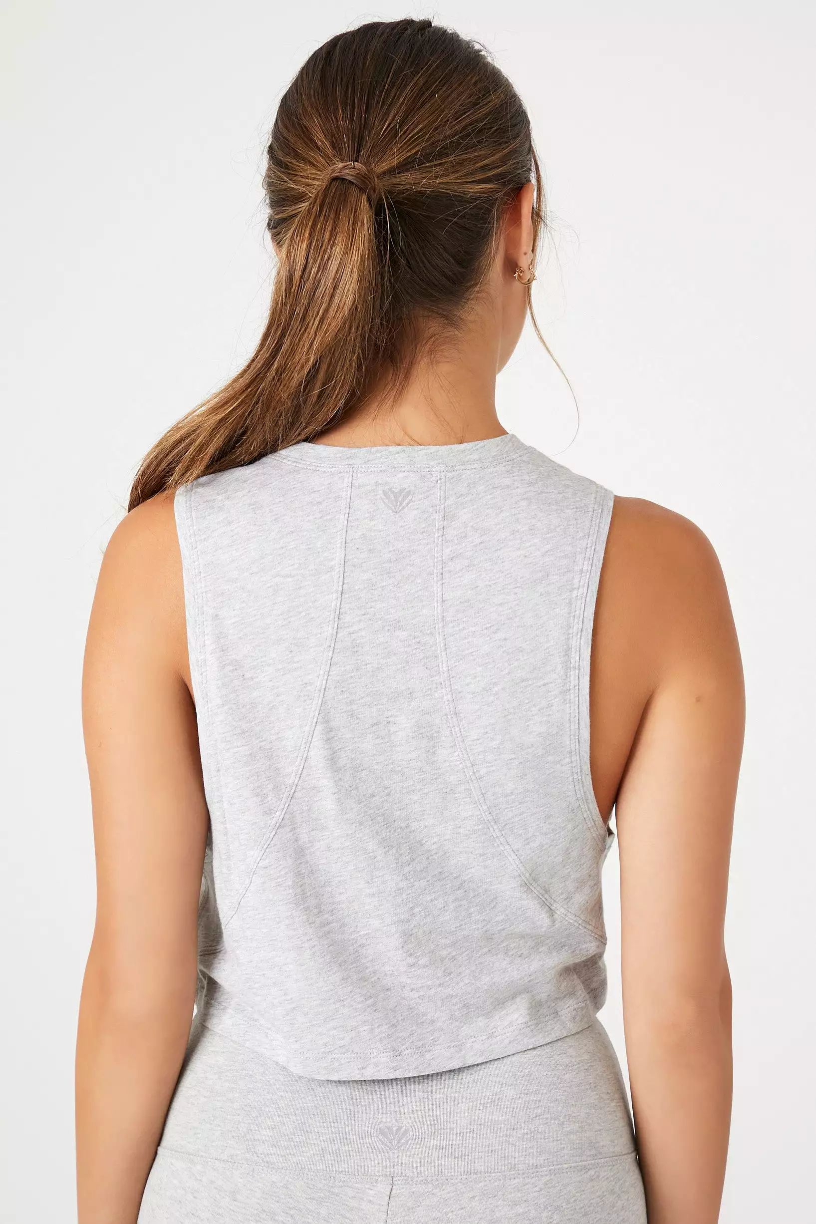 Active Cropped Muscle Tee