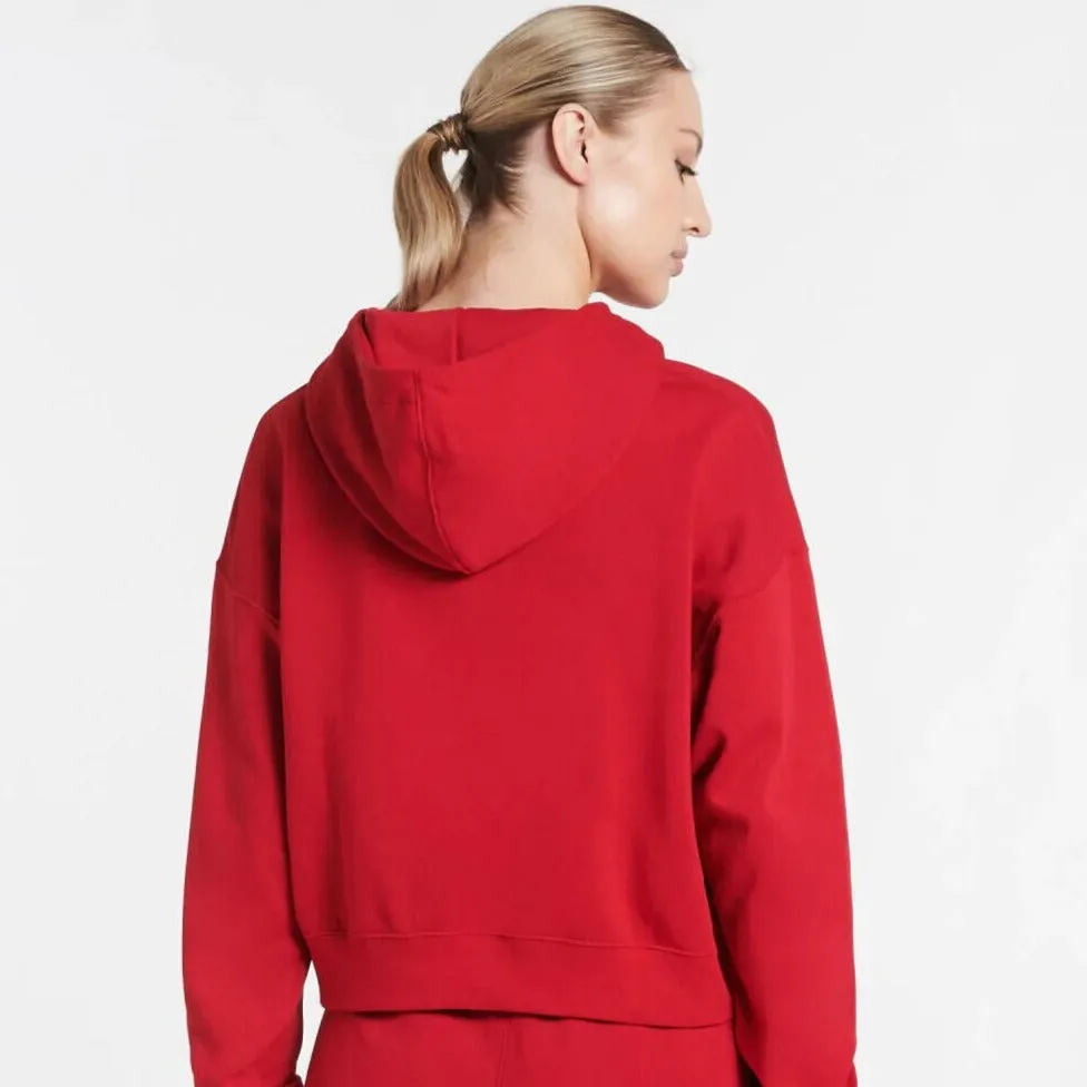 Air Jordan Women's Crop Hoodie Red