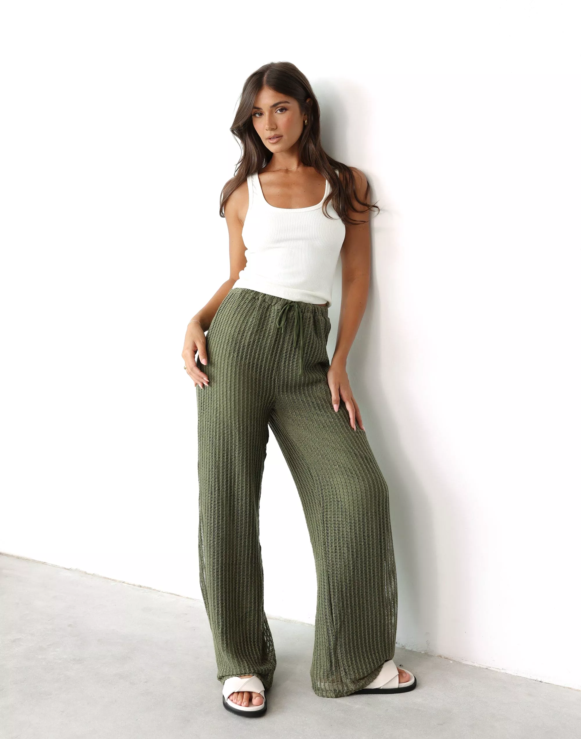 Aliyna Pants (Khaki)