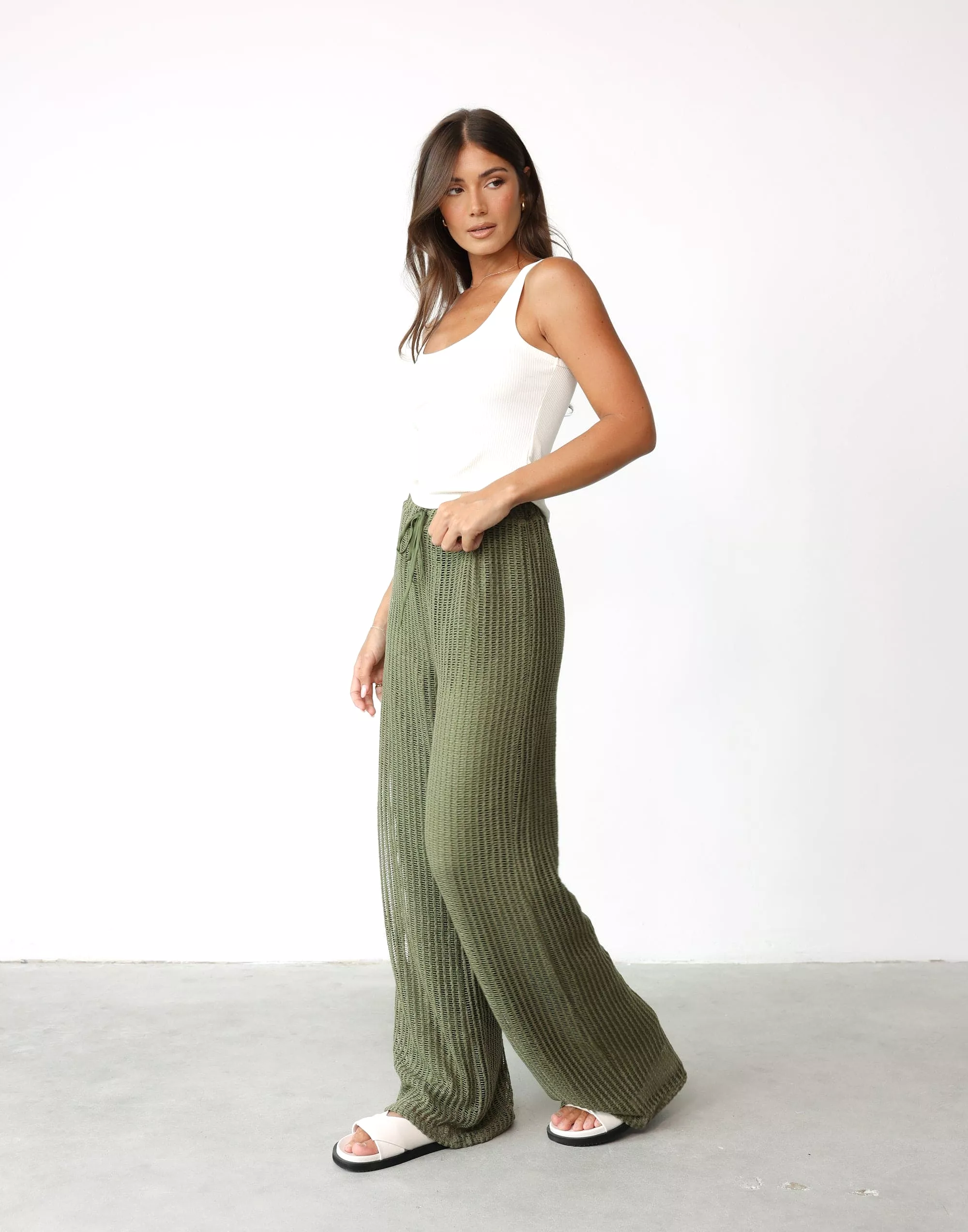 Aliyna Pants (Khaki)