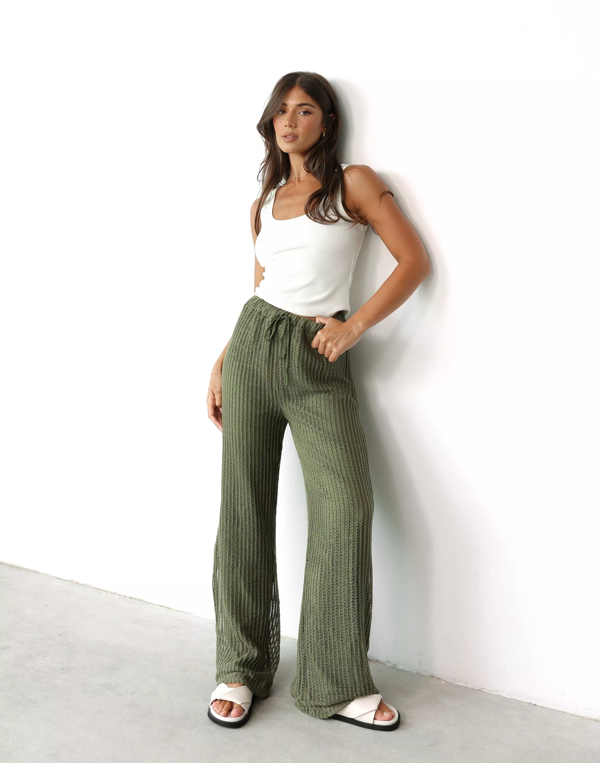 Aliyna Pants (Khaki)