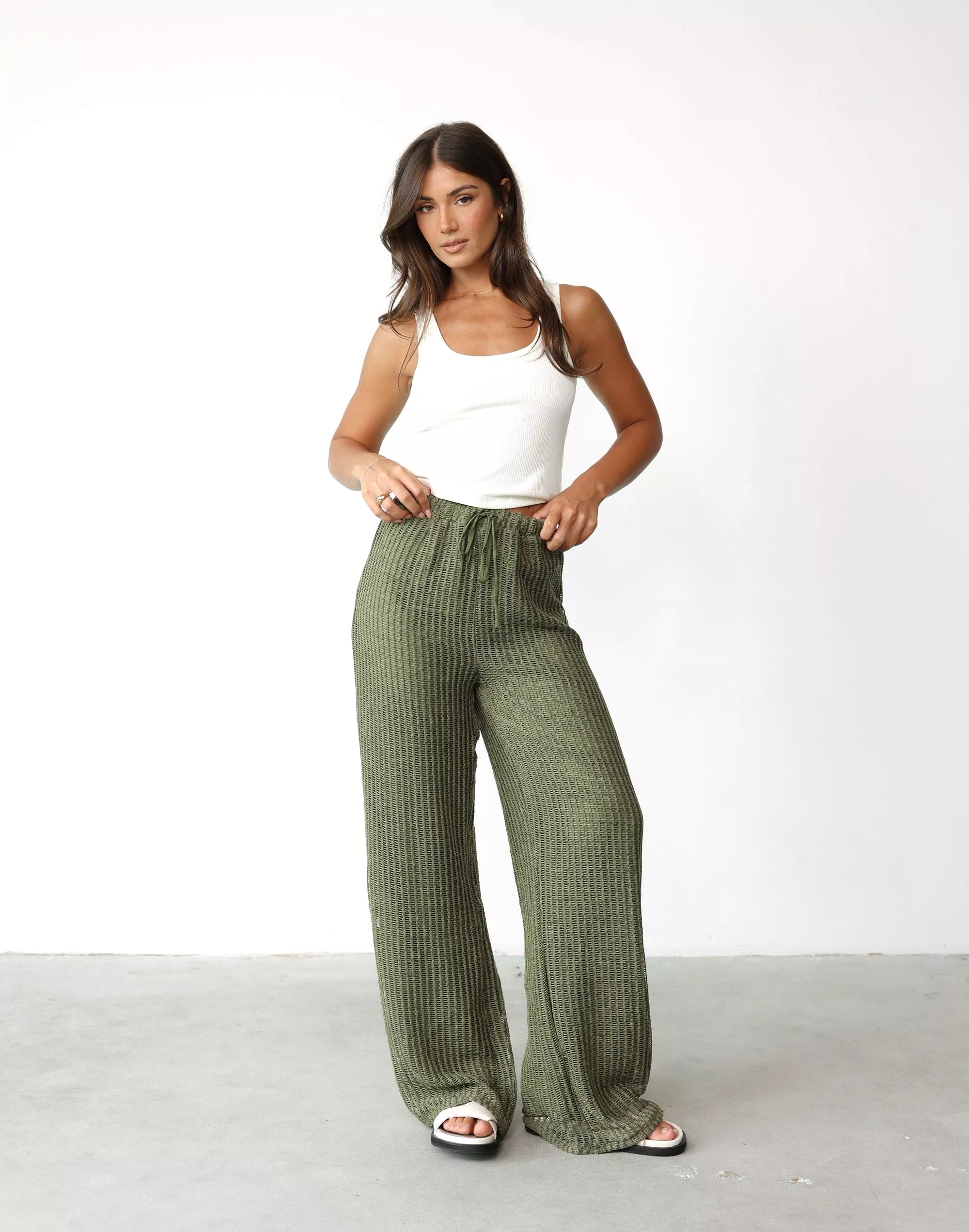 Aliyna Pants (Khaki)