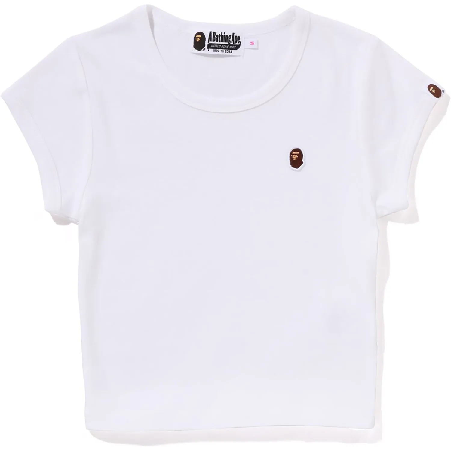 APE HEAD ONE POINT CROPPED TEE LADIES