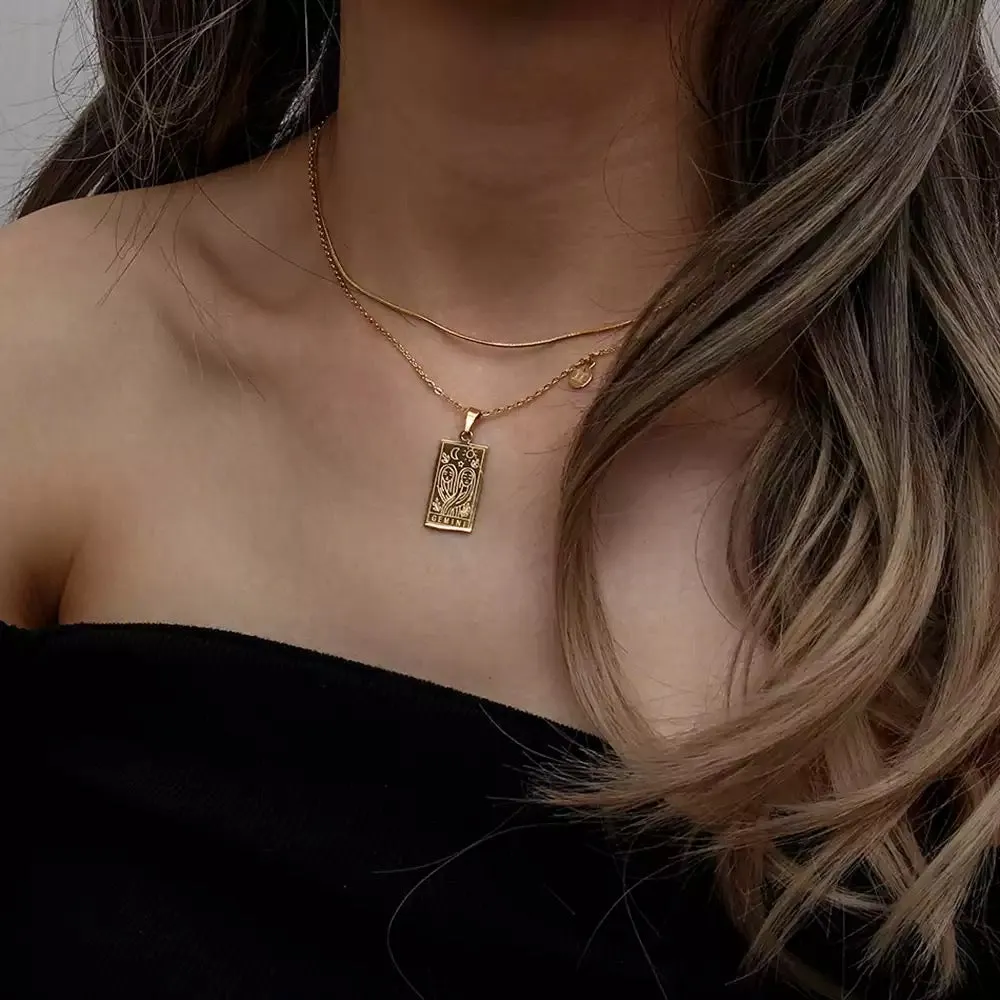 Astro Muse Zodiac Sign Necklace