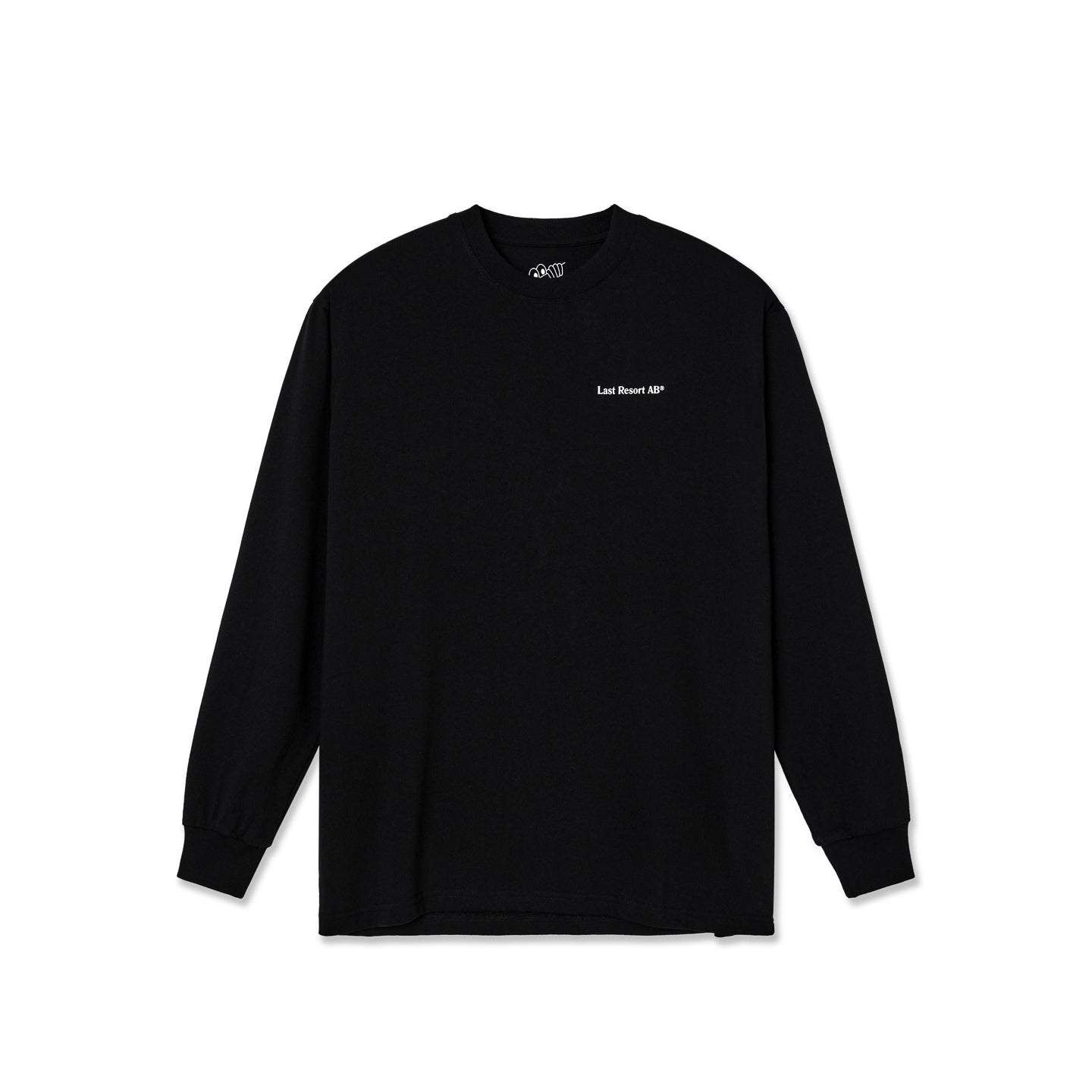 Atlas Monogram LS Tee (Black/White)