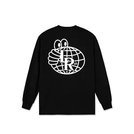 Atlas Monogram LS Tee (Black/White)