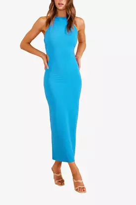 AYA BACKLESS MIDI DRESS