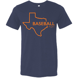 Baseball Texas Unisex T-Shirt