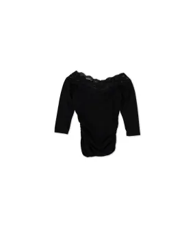 Bcx Womens Lace Basic T-Shirt