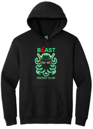 BEAST HOCKEY HEAVY BLEND HOODED SWEATSHIRT