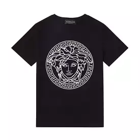 Black & White Medusa Print T-Shirt