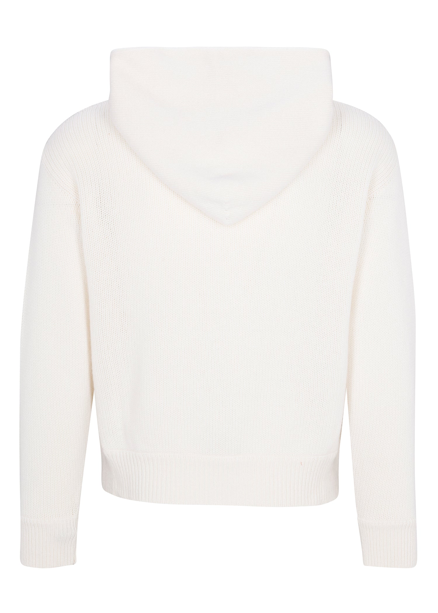 Cable Knit Cashmere Crop Hoodie