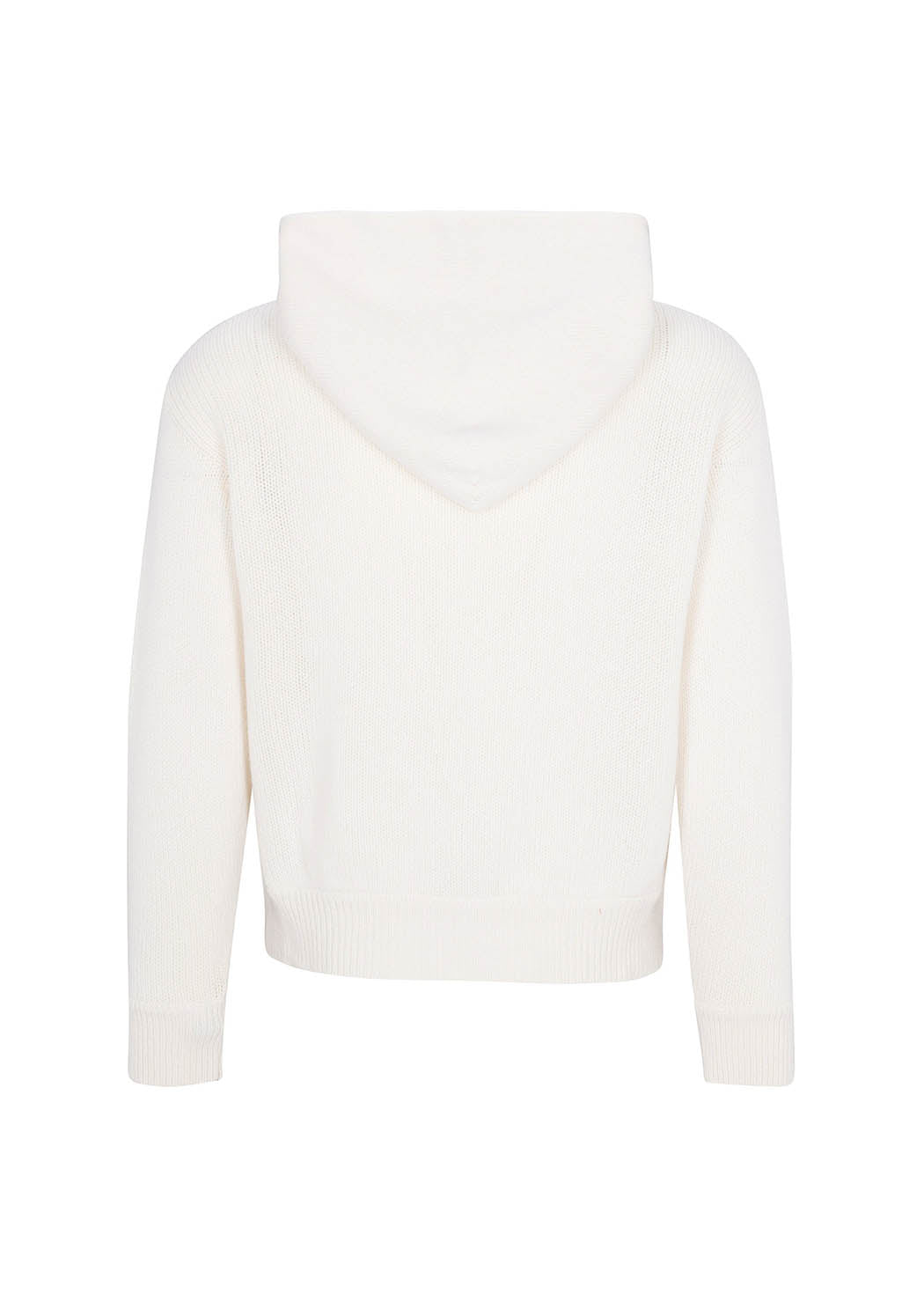 Cable Knit Cashmere Crop Hoodie