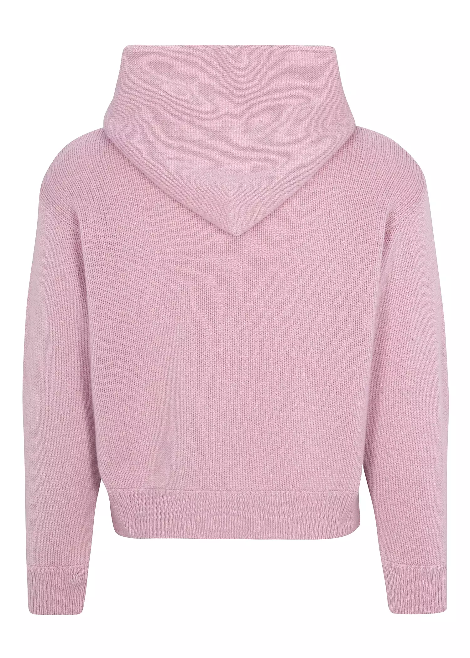 Cable Knit Cashmere Crop Hoodie