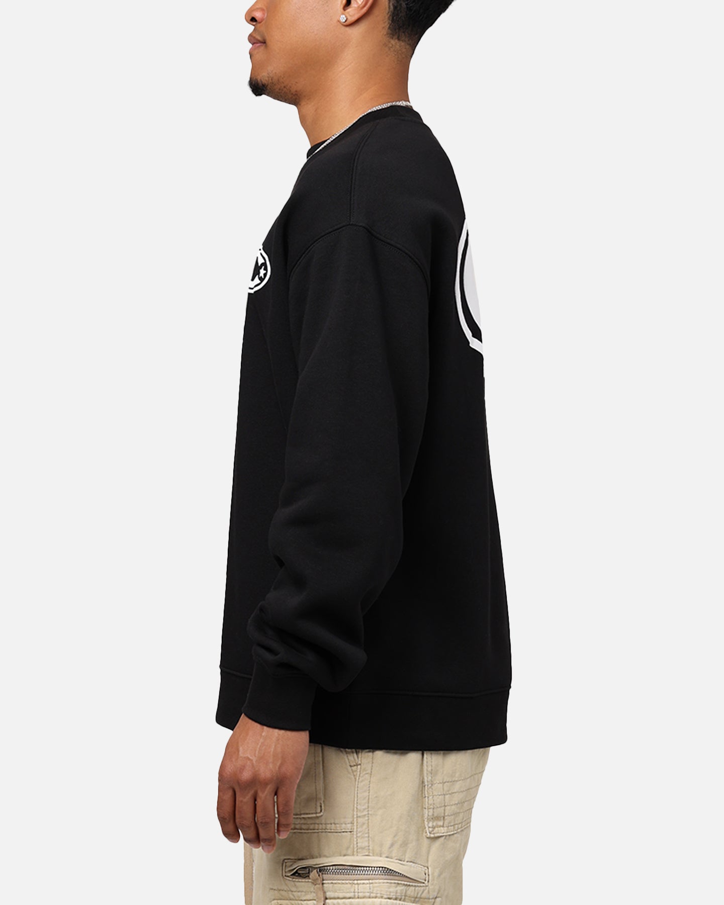 Carre C-Star Oversized Crewneck Black