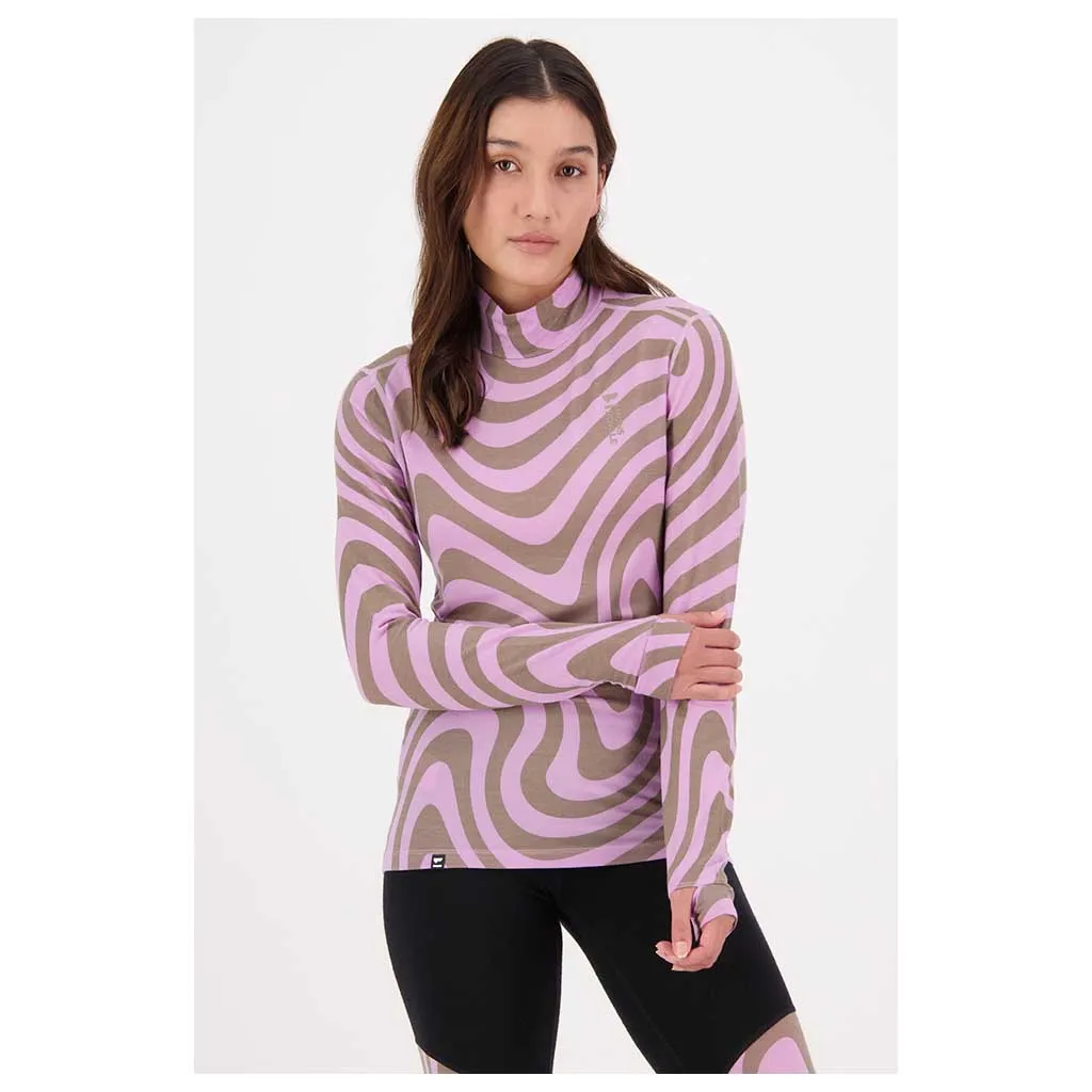 Cascade Merino Flex 200 Mock Neck LS | Women's