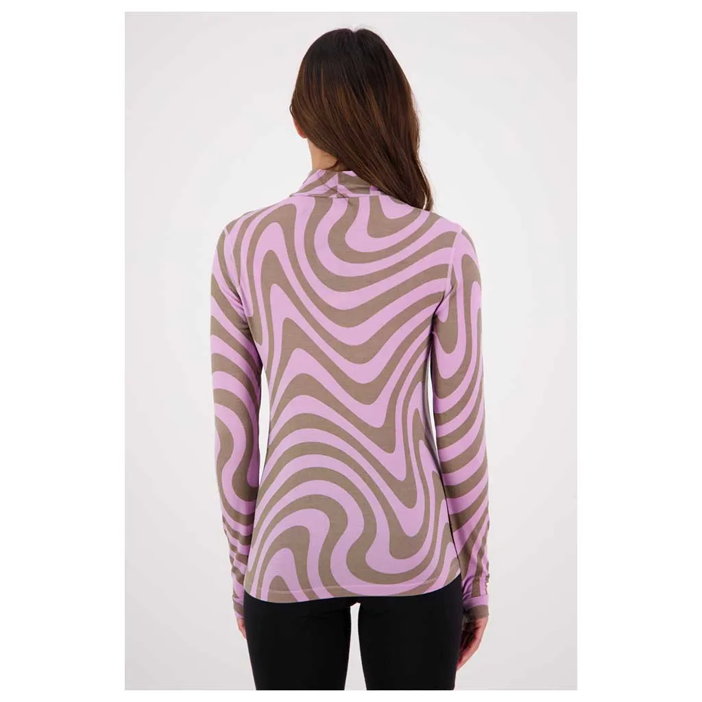 Cascade Merino Flex 200 Mock Neck LS | Women's