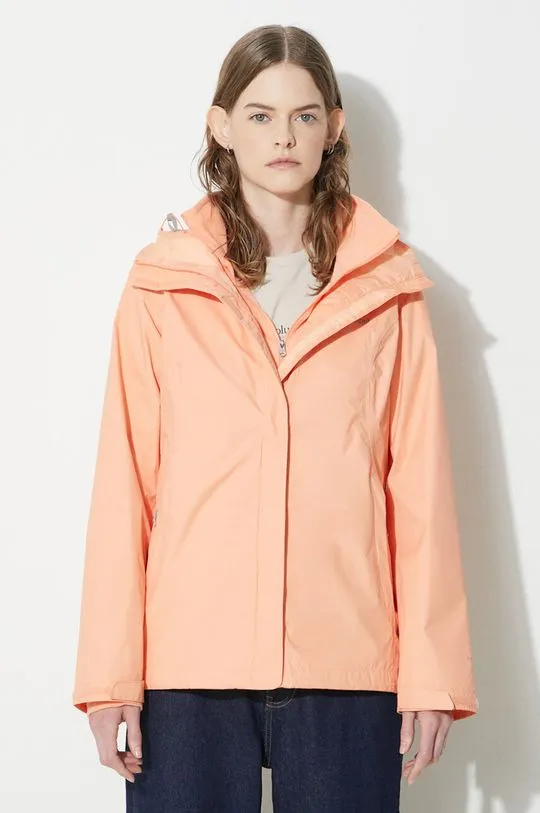 Columbia jacket Arcadia II women's orange color