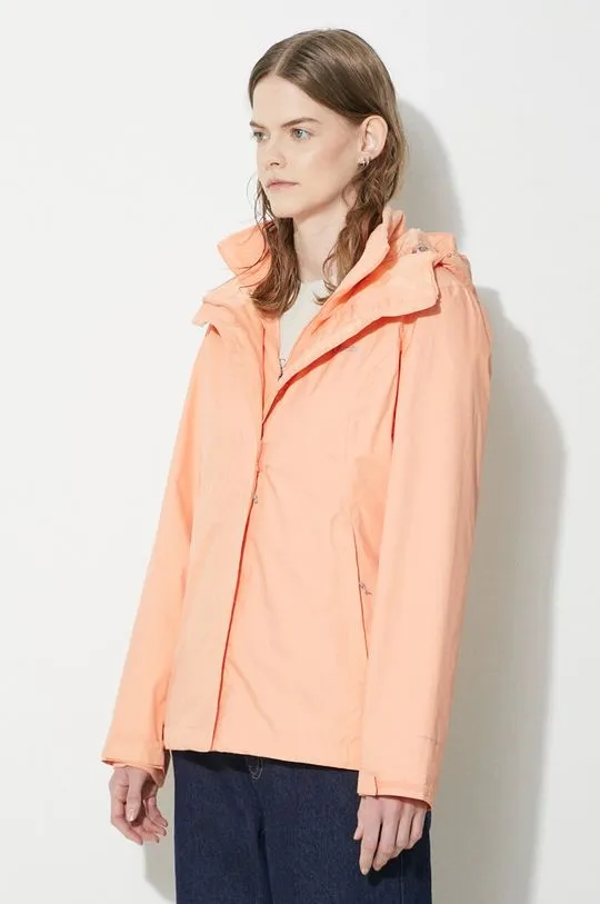 Columbia jacket Arcadia II women's orange color