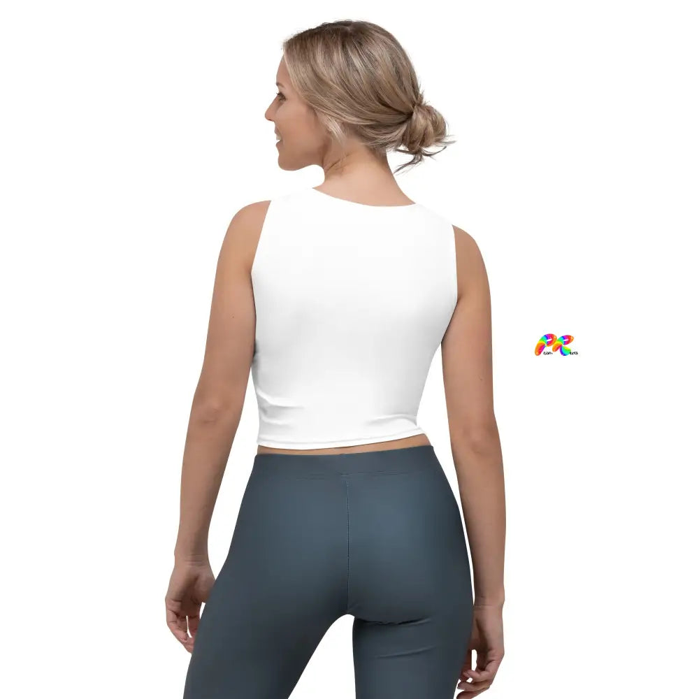 Con Plague Slim Fit Crop Top