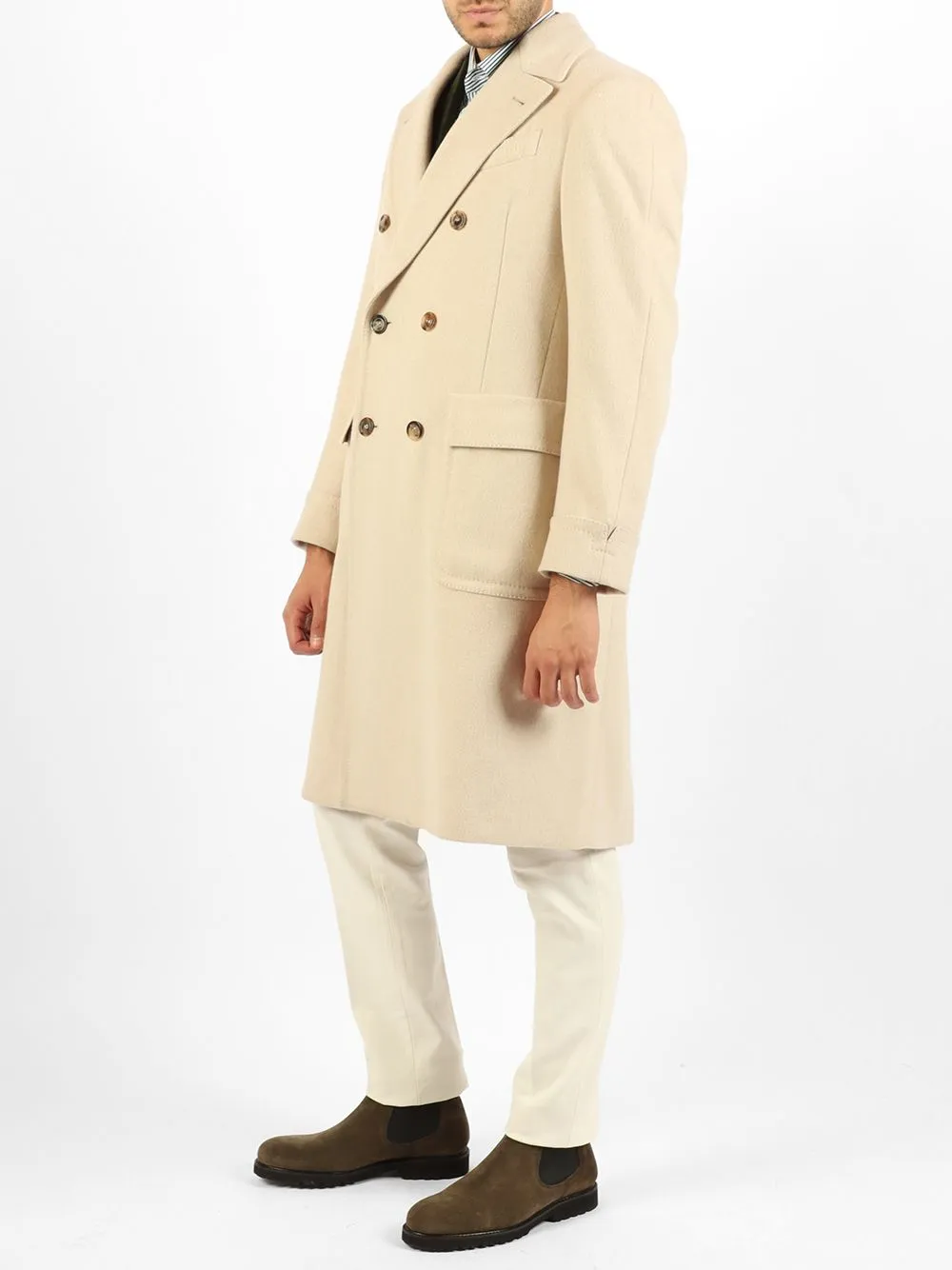 DAL 1926 Double-breasted Cashmere Coat 