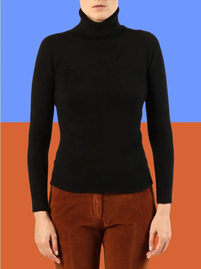 DAL 1926 Slim cashmere turtleneck sweater 