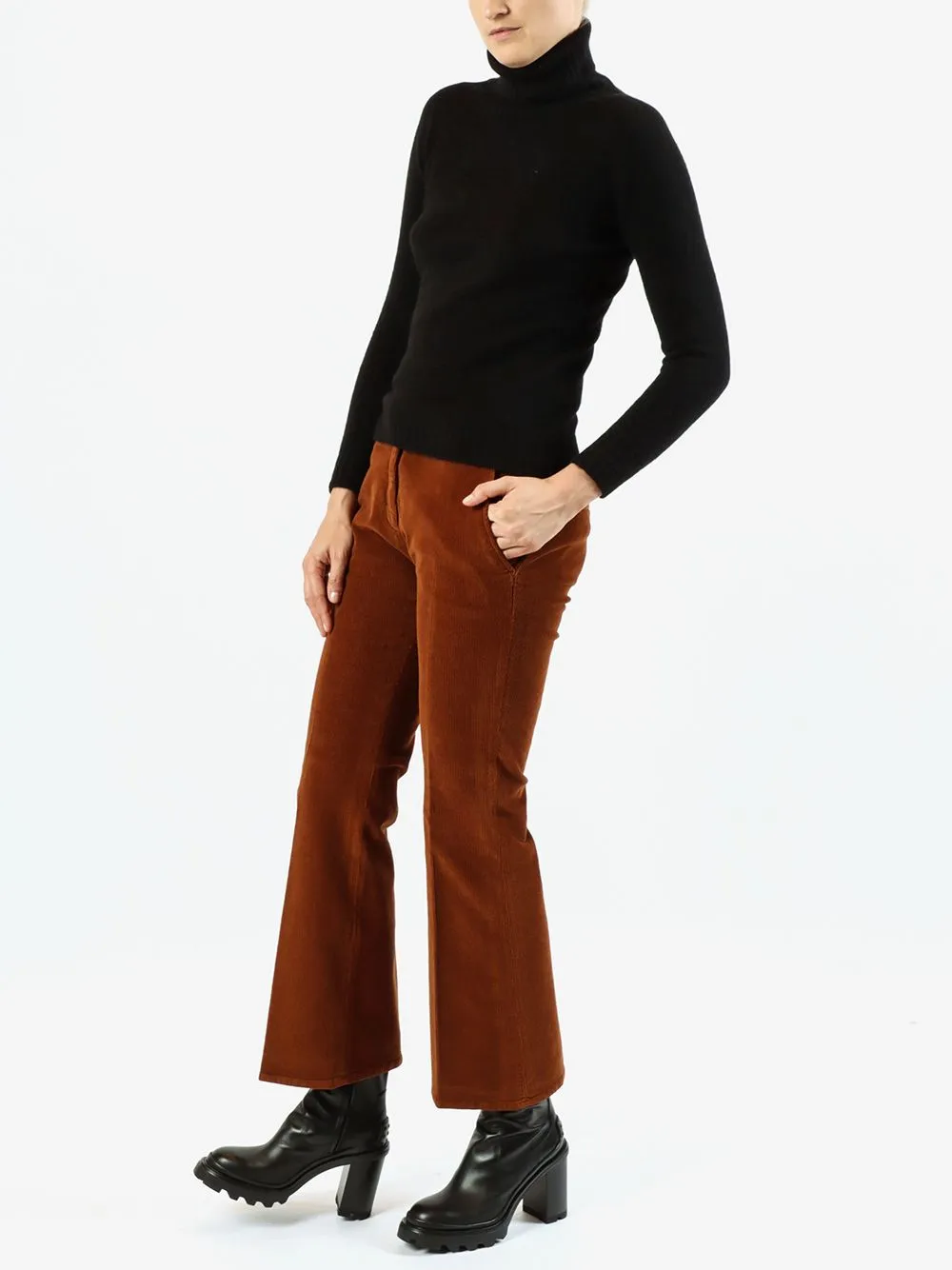 DAL 1926 Slim cashmere turtleneck sweater 