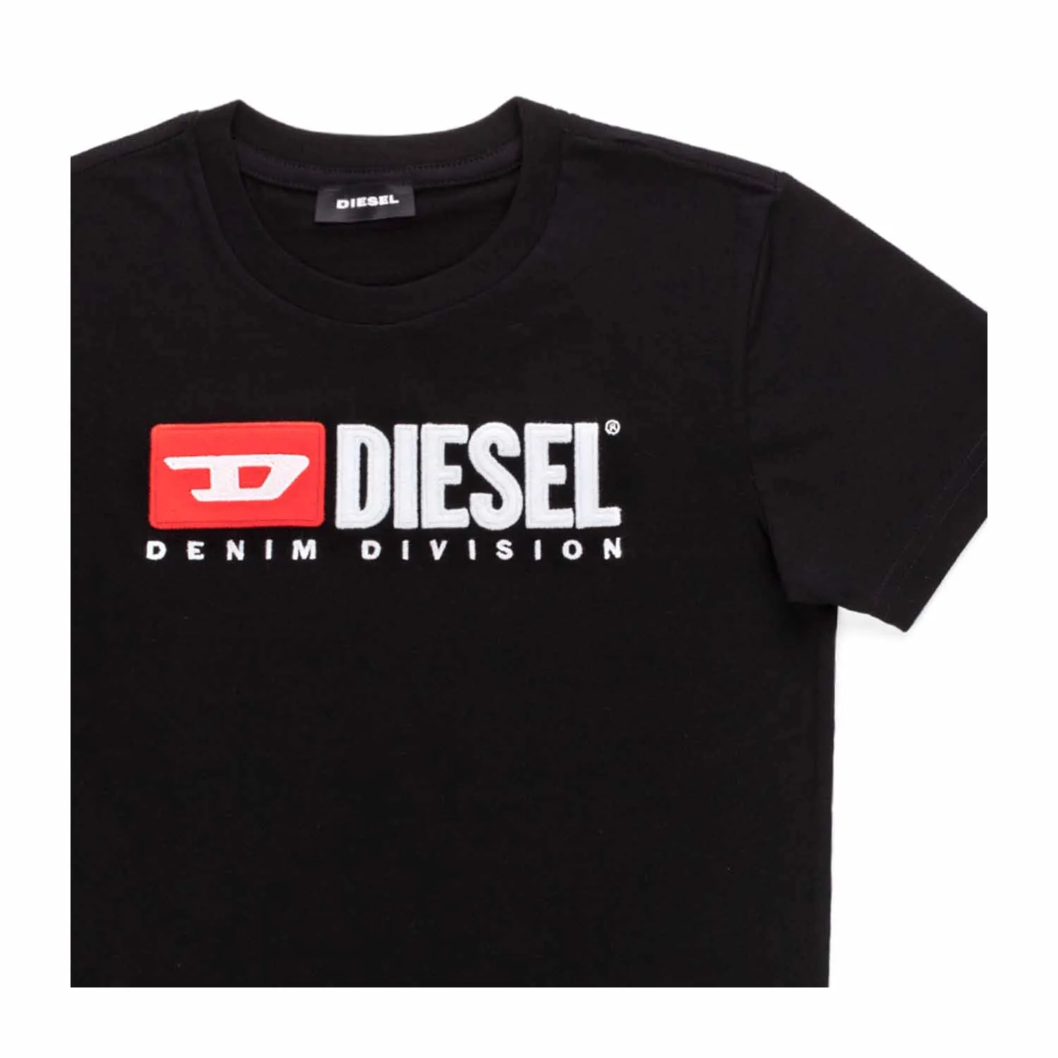 Diesel Unisex Black T-Shirt With Logo