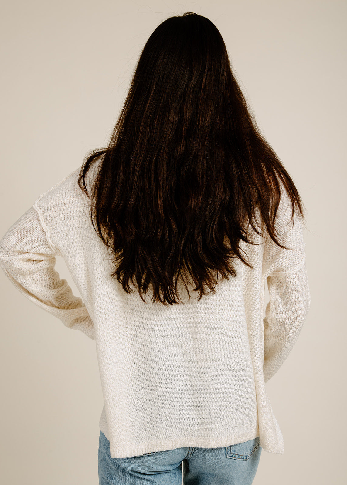 Eliza Pullover - Cream