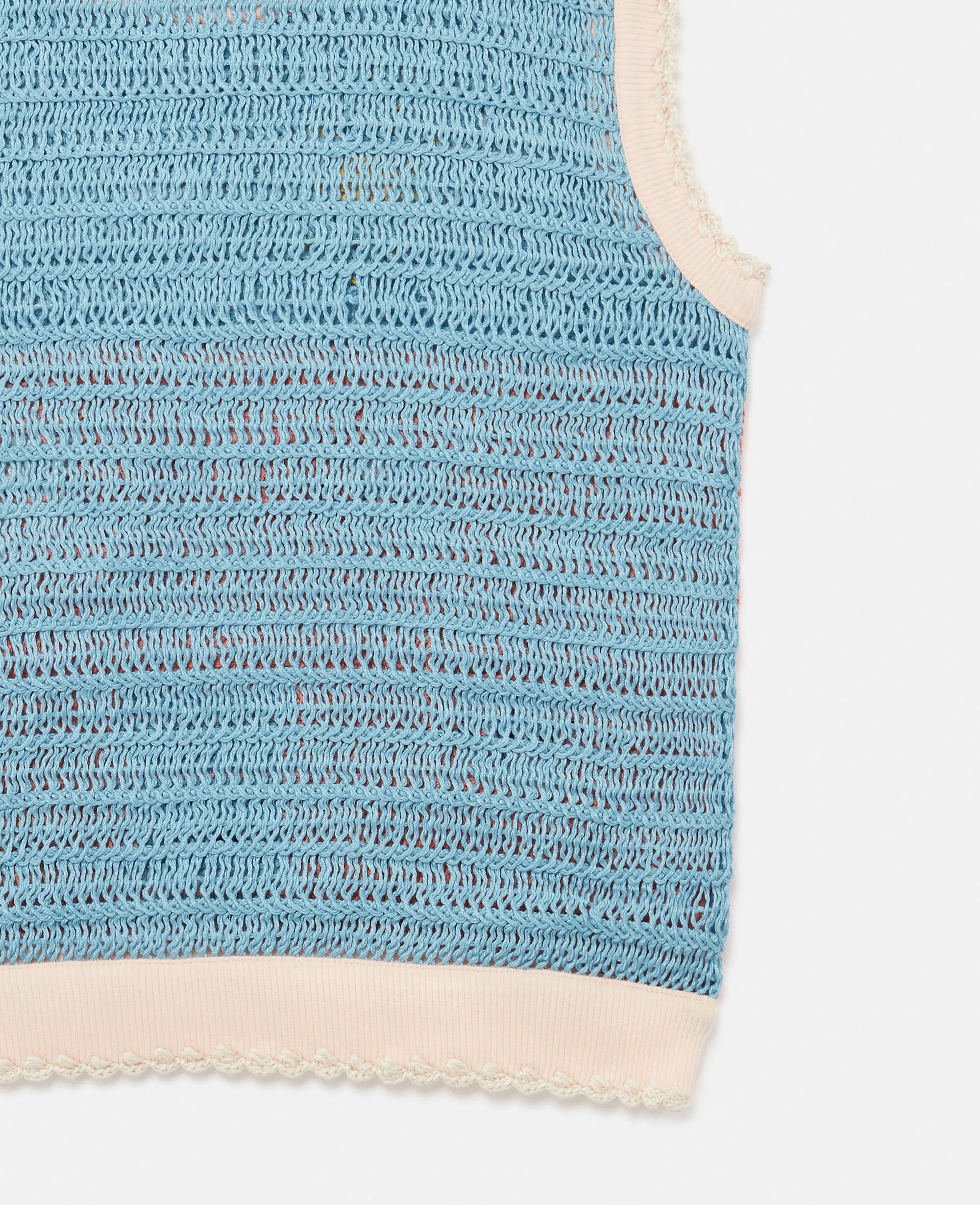 Farmyard Appliqué Knitted Sweater Vest