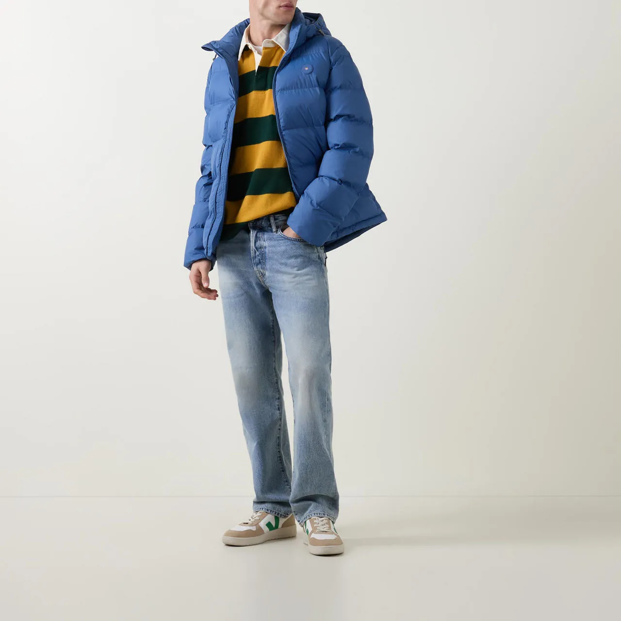 GANT Active Cloud Puffer Jacket - Blue