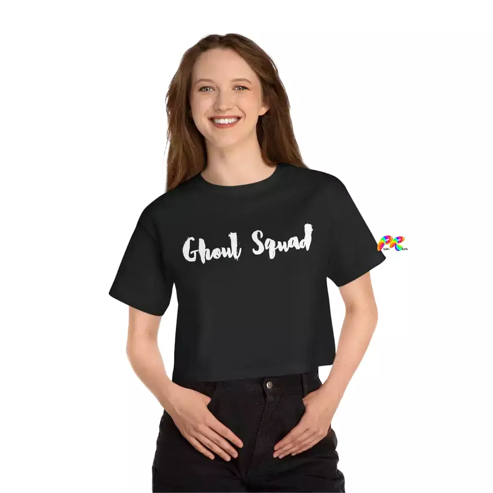 Ghoul Squad Champion Cropped T-Shirt