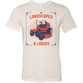 Golf Landscapes & Lagers Unisex T-Shirt