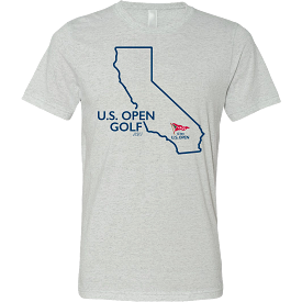 Golf U.S. Open Golf State California Unisex T-Shirt