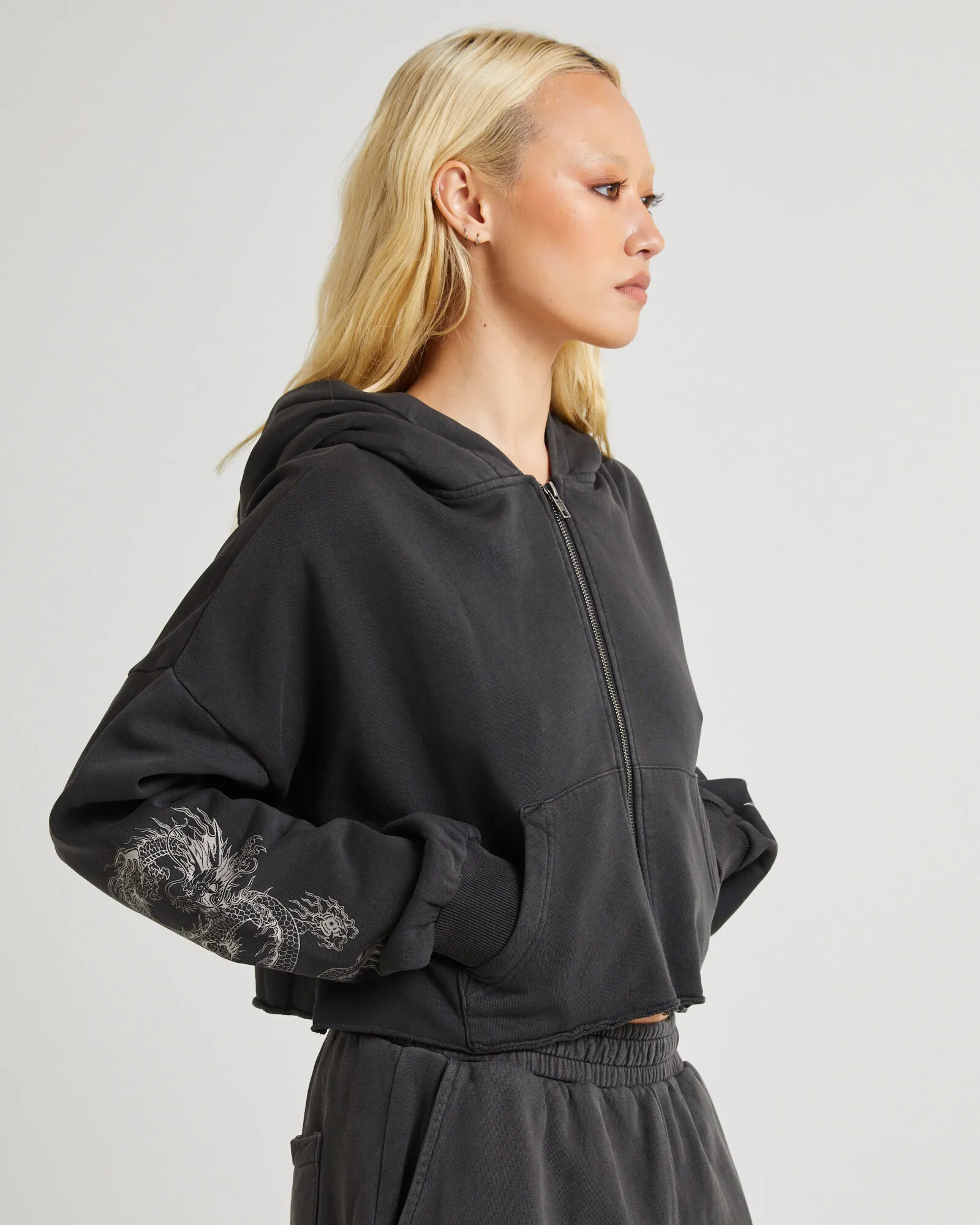 Insight Akio Crop Hoodie