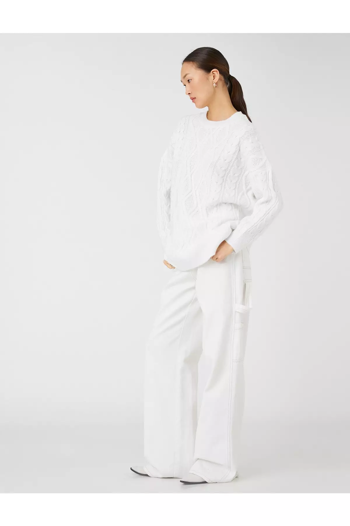 KOTON Oversized Knitted Sweater