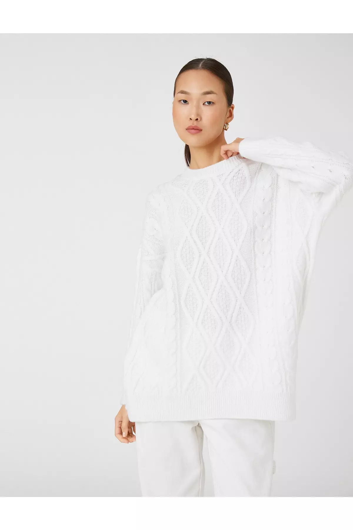 KOTON Oversized Knitted Sweater