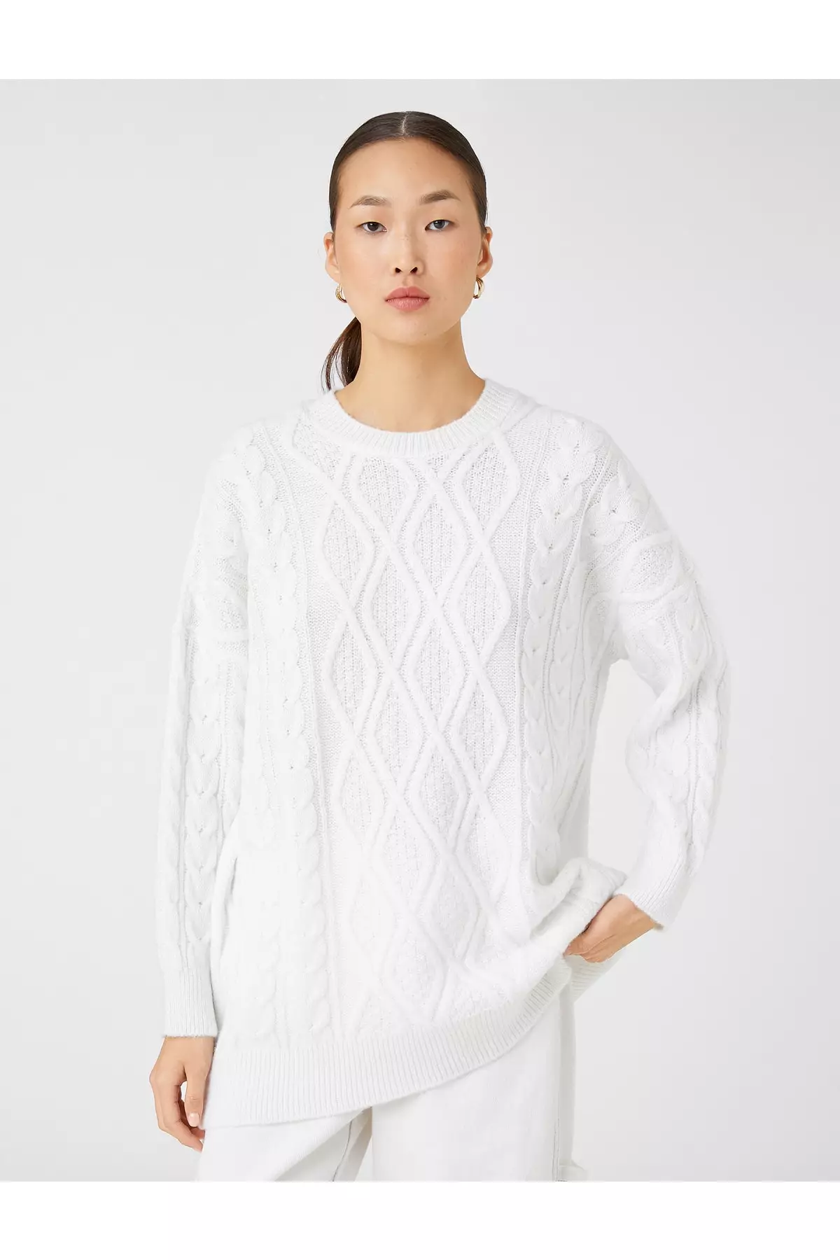 KOTON Oversized Knitted Sweater