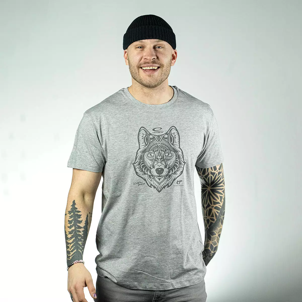 Kristin Tattar Wolf Eco Unisex T-shirt