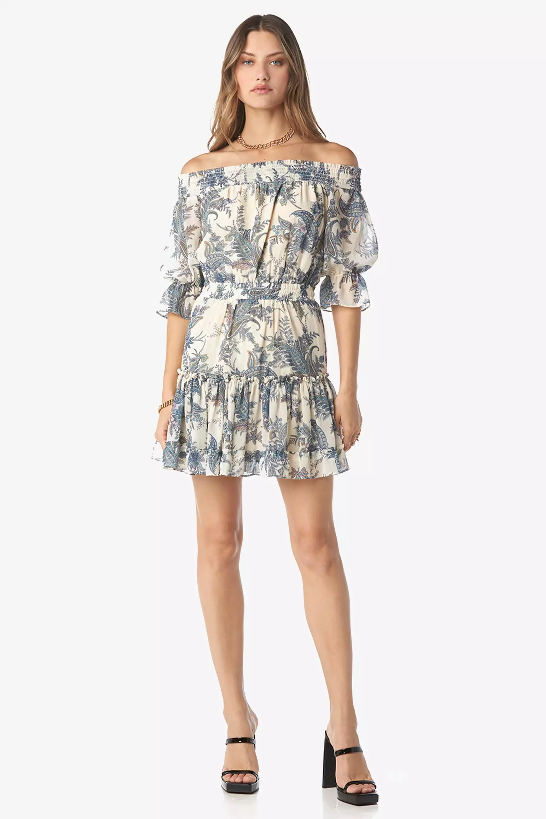 Laurel Off Shoulder Mini Dress