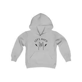 Let's Rock - Youth Heavy Blend Hooded Sweatshirt