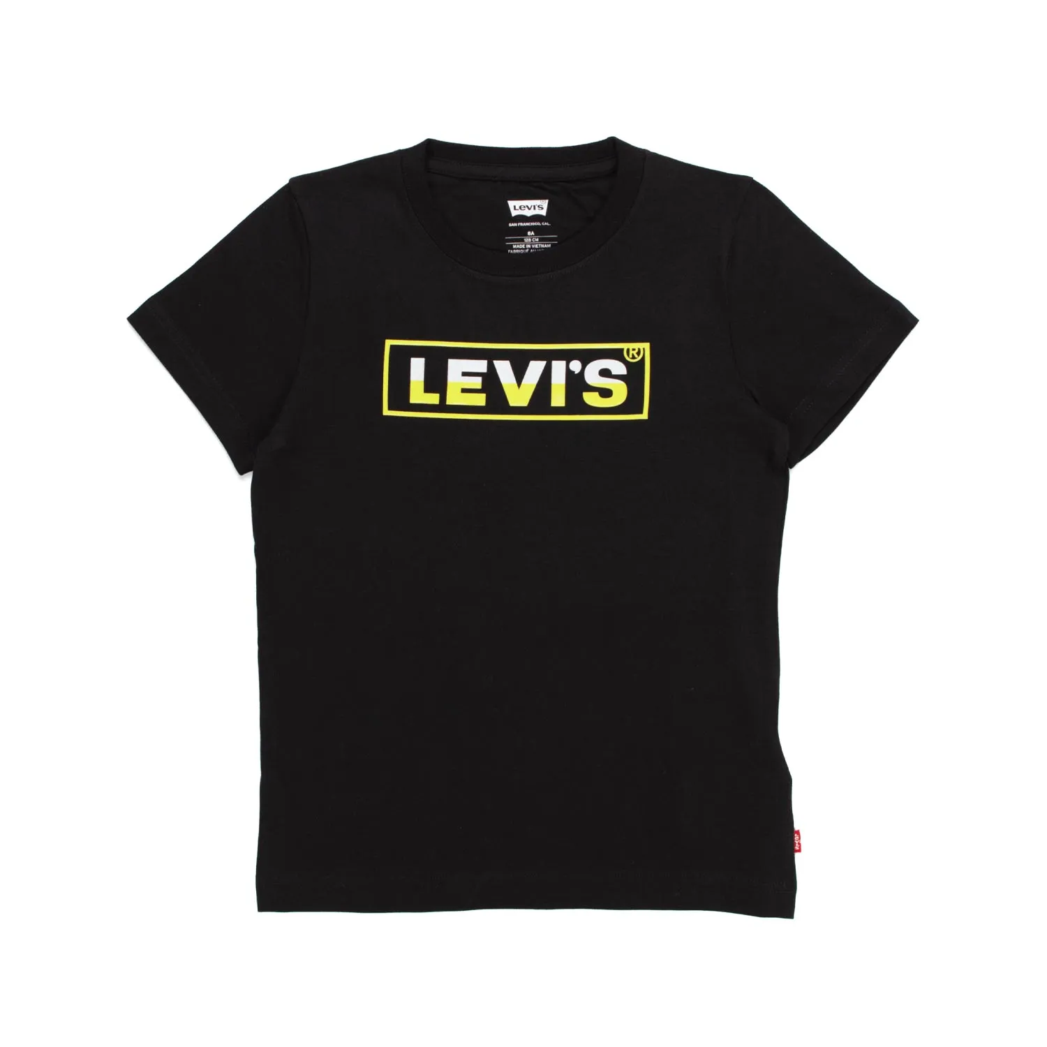 Levi's Unisex Black T-Shirt With A Logo Print