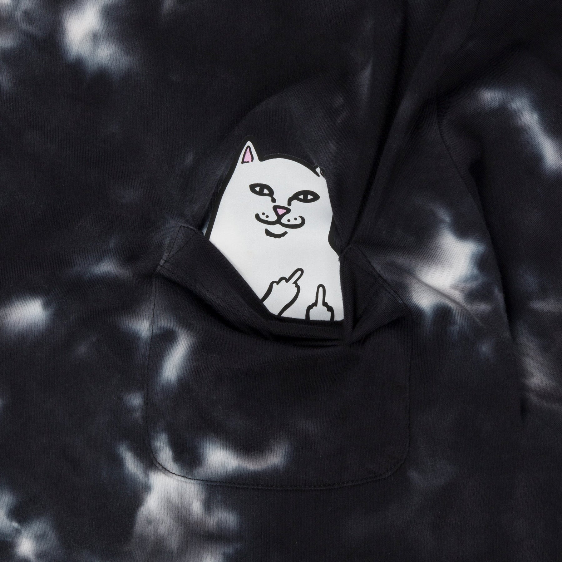 Lord Nermal Pocket Tee (Black Lightning Wash)