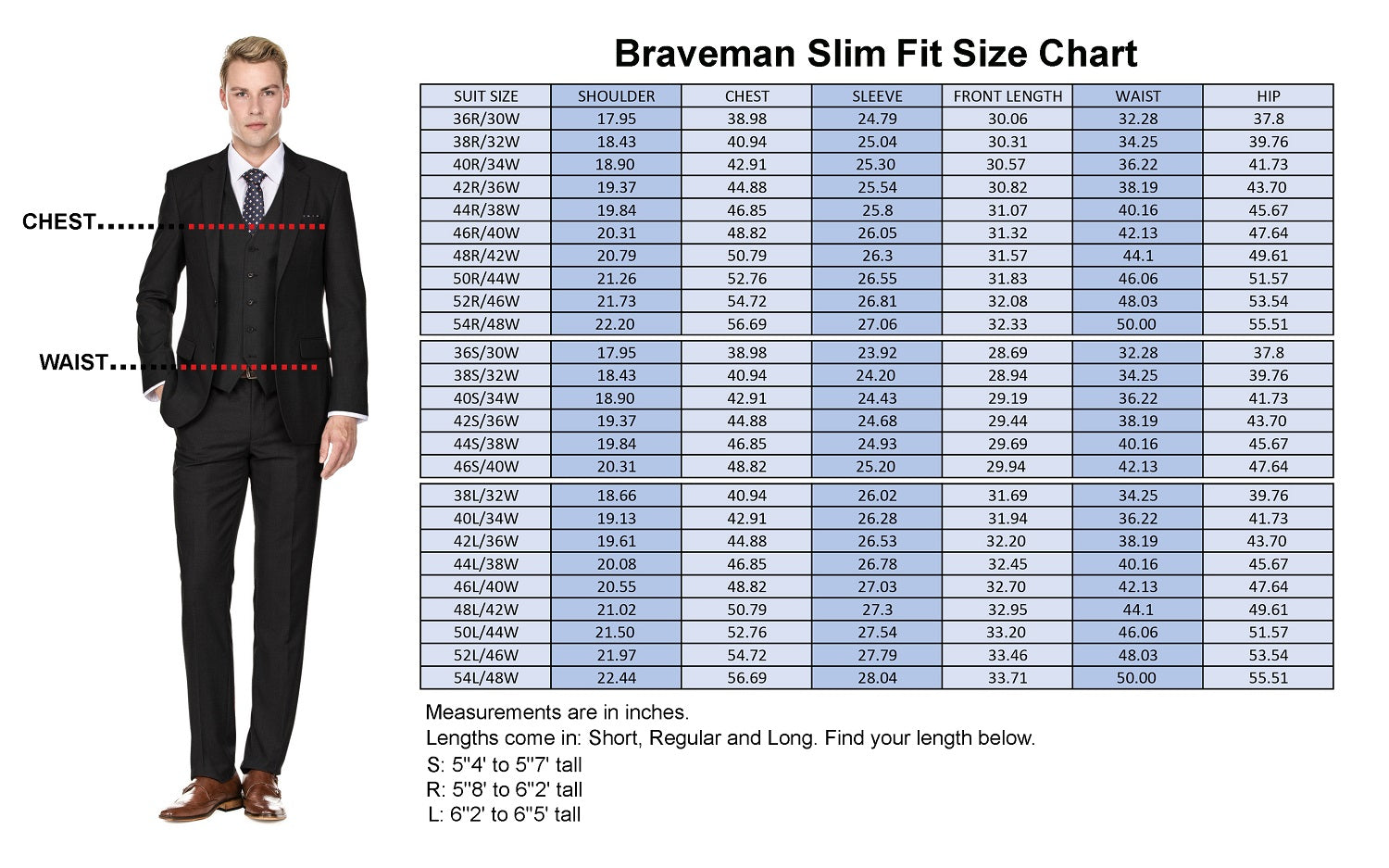 Men's 3-Piece Performance Stretch Slim Fit Check Suit