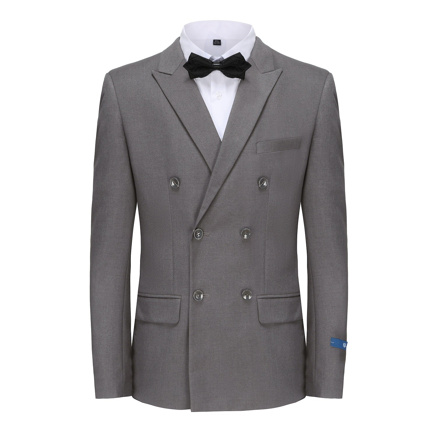 Men's Slim Fit 2-Piece Double Breasted Suit