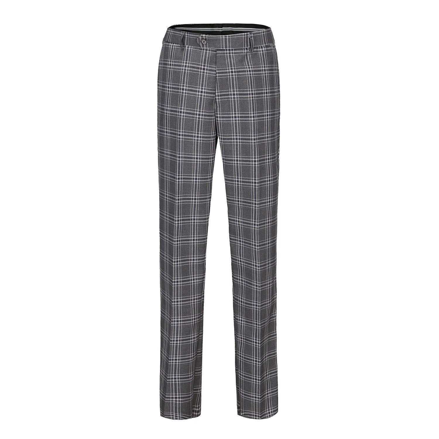 Men's Slim-Fit 3PC Glen Plaid Suit