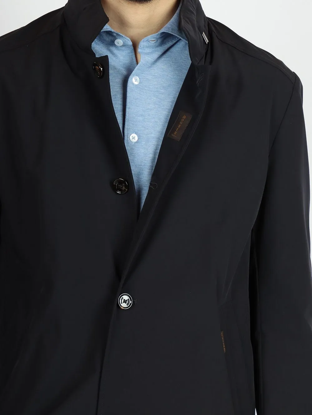 MOORER Single-Breasted Coat HEKTOR-KN 