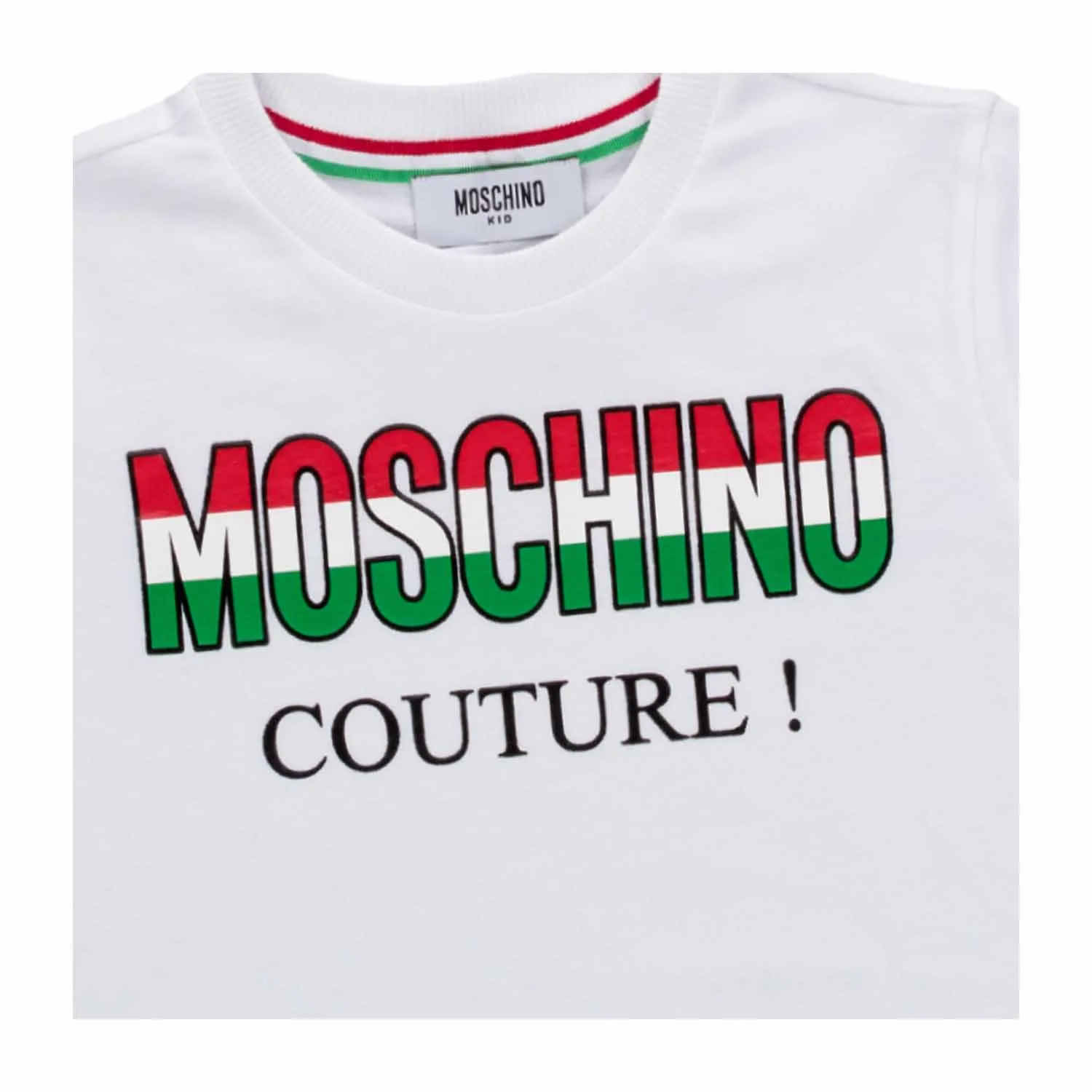 Moschino Unisex Italian Logo T-Shirt